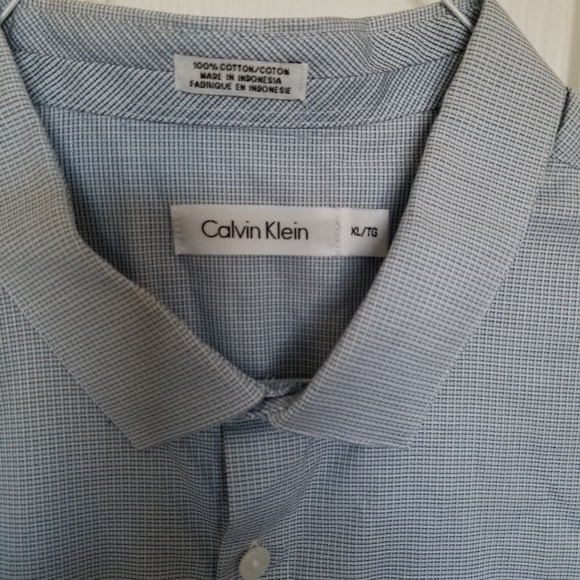 Calvin Klein Mens Dress Shirt Size XL - Picture 3 of 3